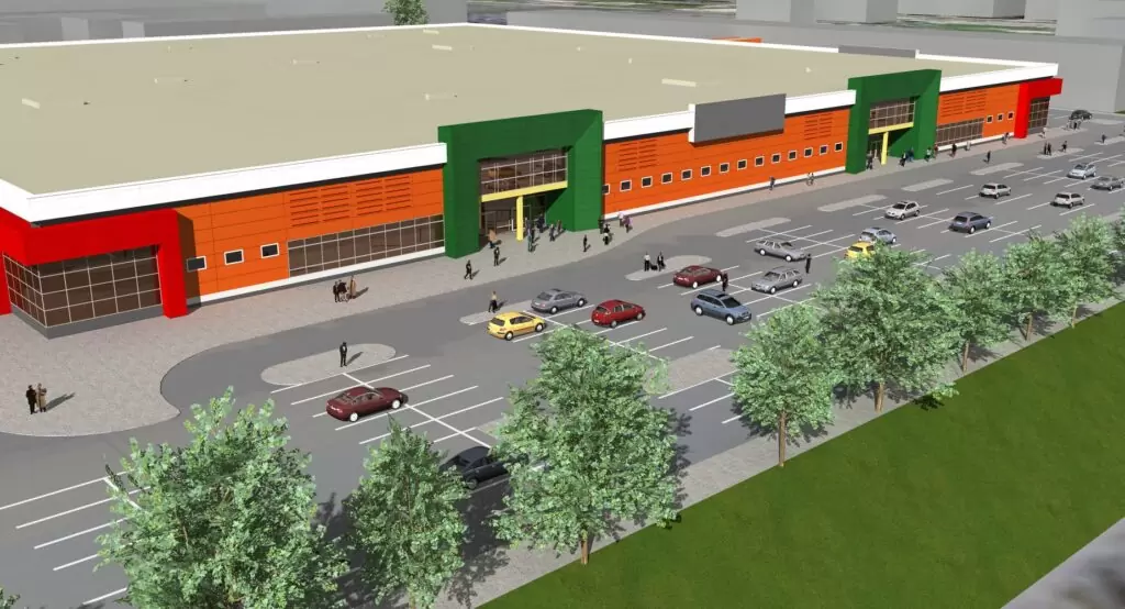 Реконструкция капитального строения по пр-ту Фрунзе, 77/2 в г. Витебске под торгово-логистический центр