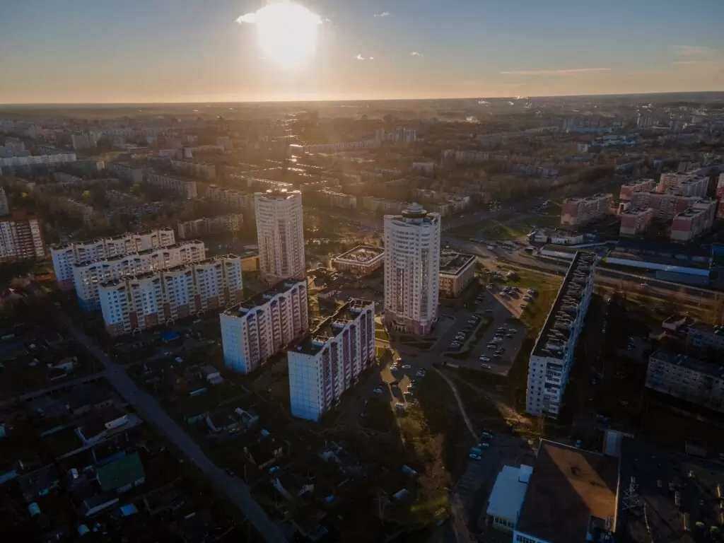 Жилой комплекс повышенной этажности со встроенными помещениями по ул. Правды в г. Витебске (Два 22-х этажных жилых дома)